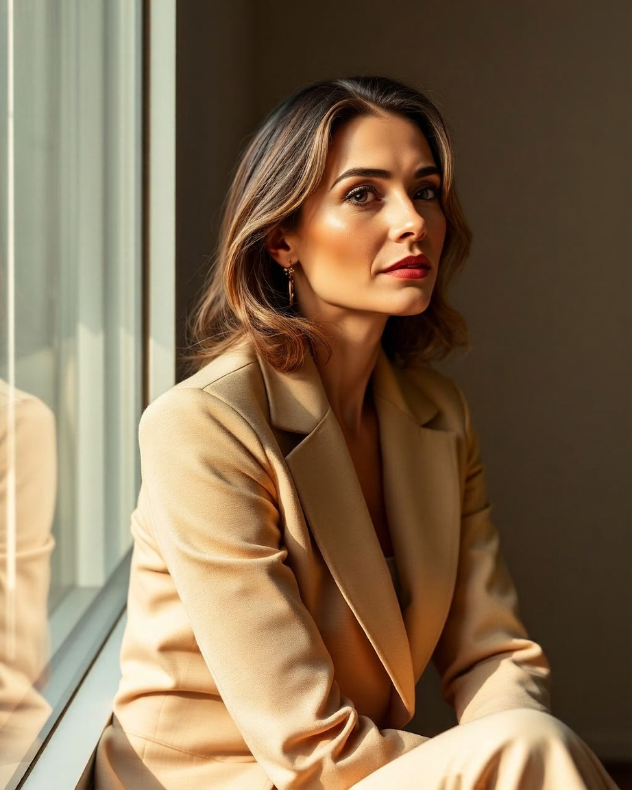 Retrato editorial — Empresária, 38